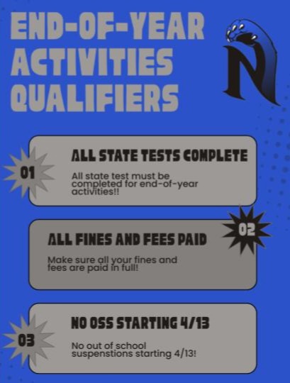 end of year activities